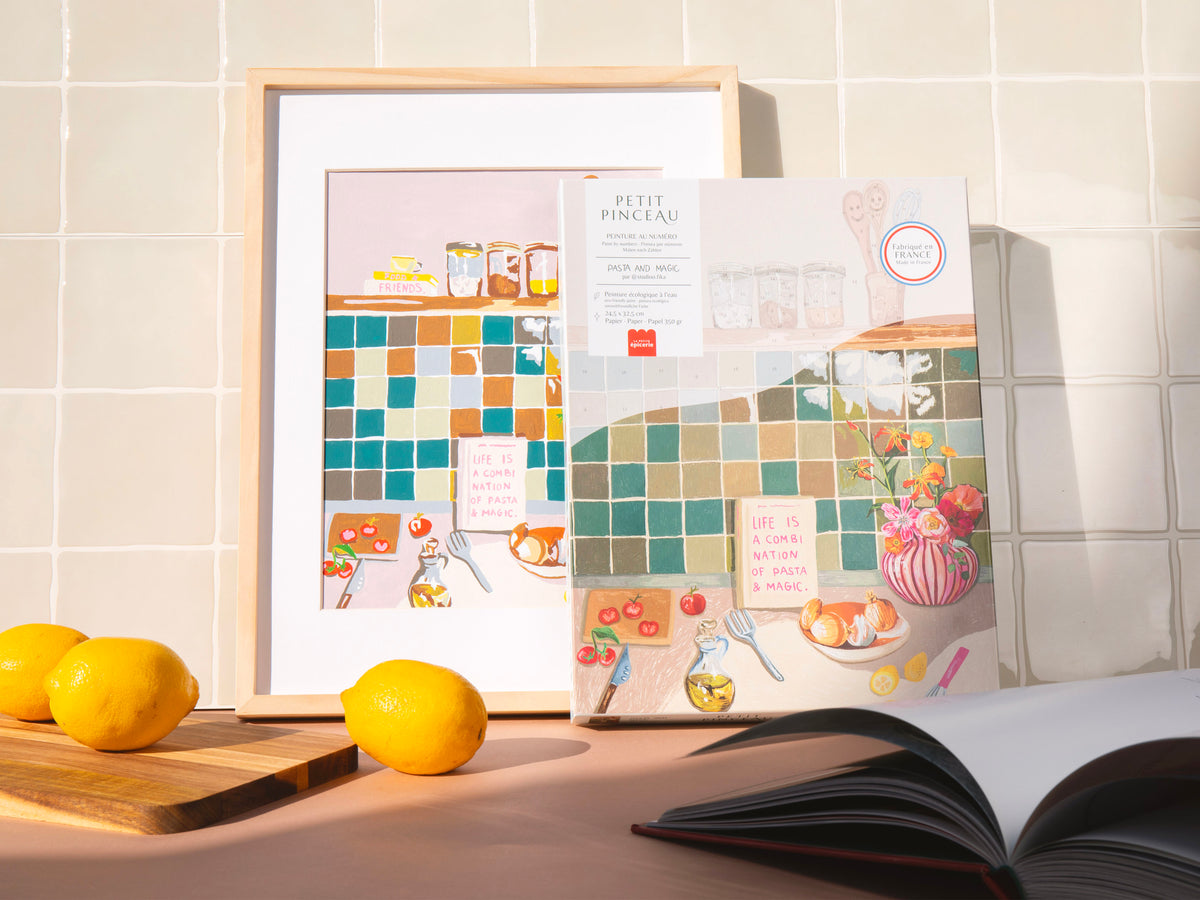 Kit de Peinture au numéro - Pasta & Magic