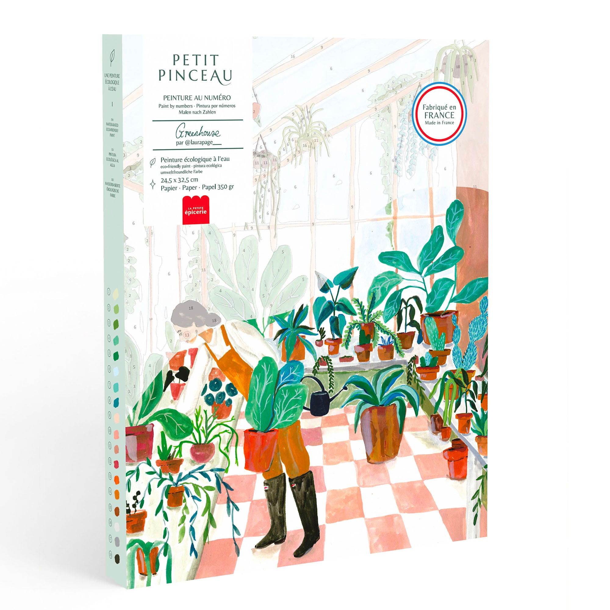 Kit de peinture au numéro - Greenhouse