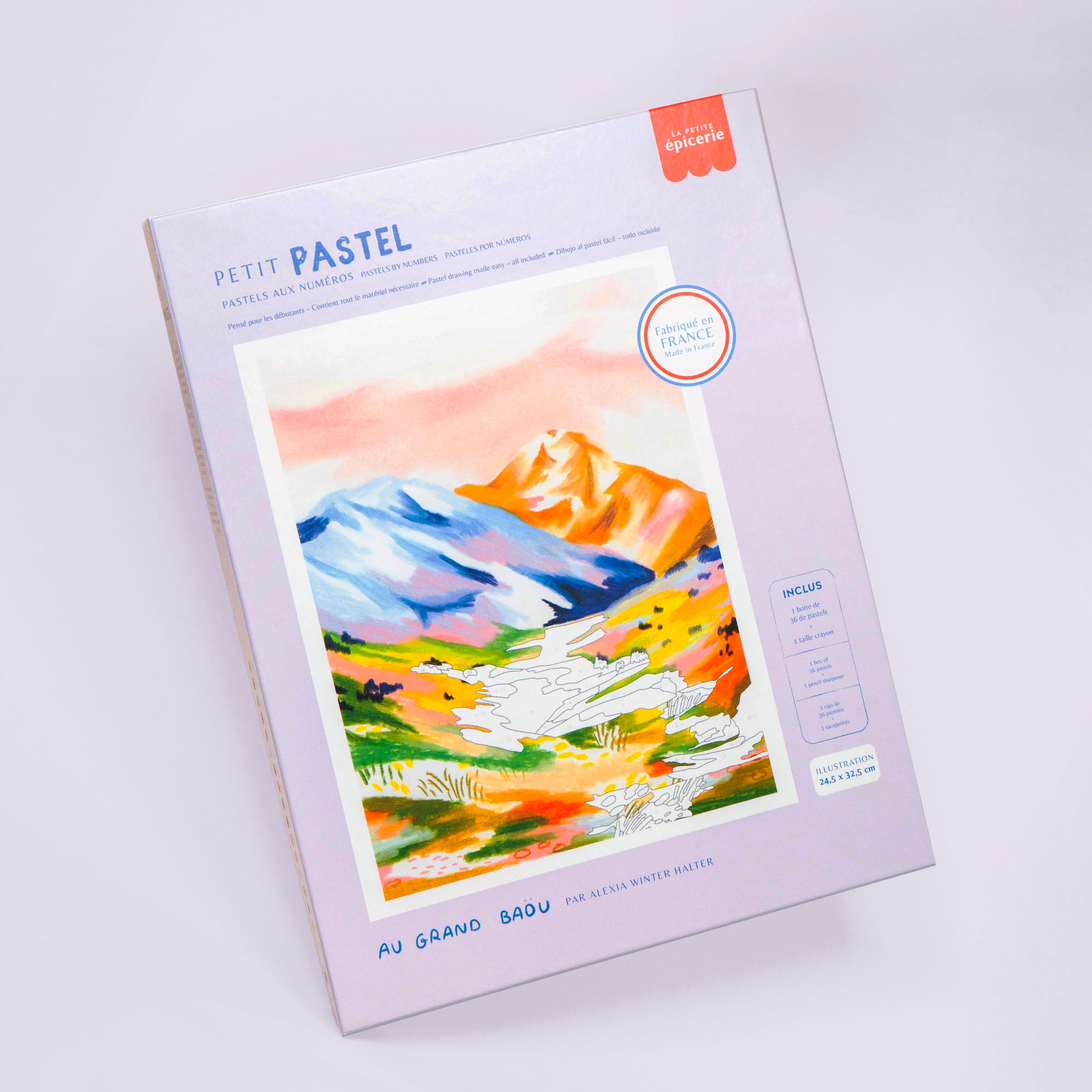 Paint by numbers kit - The Verdon Gorges