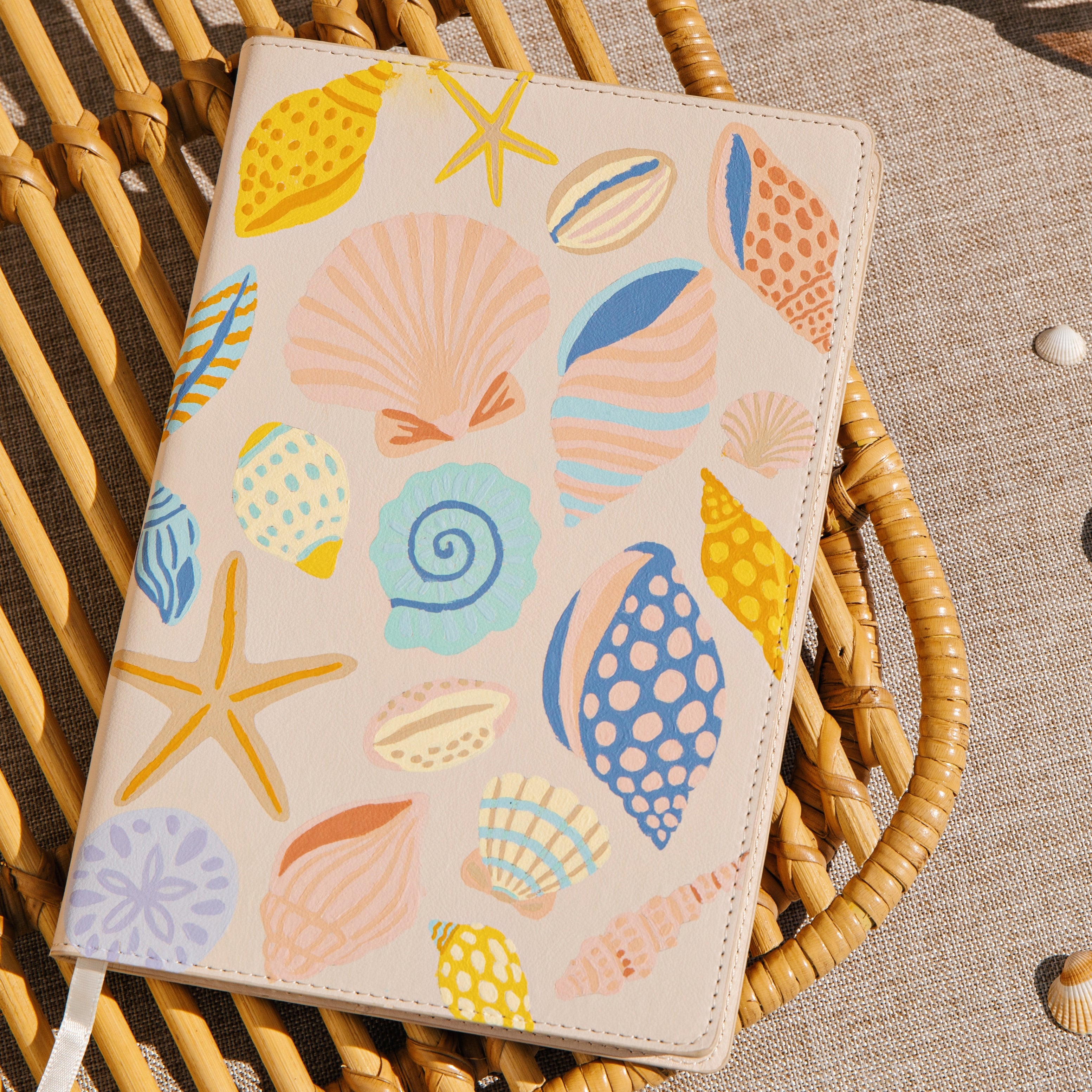 Carnet à peindre - Coquillage