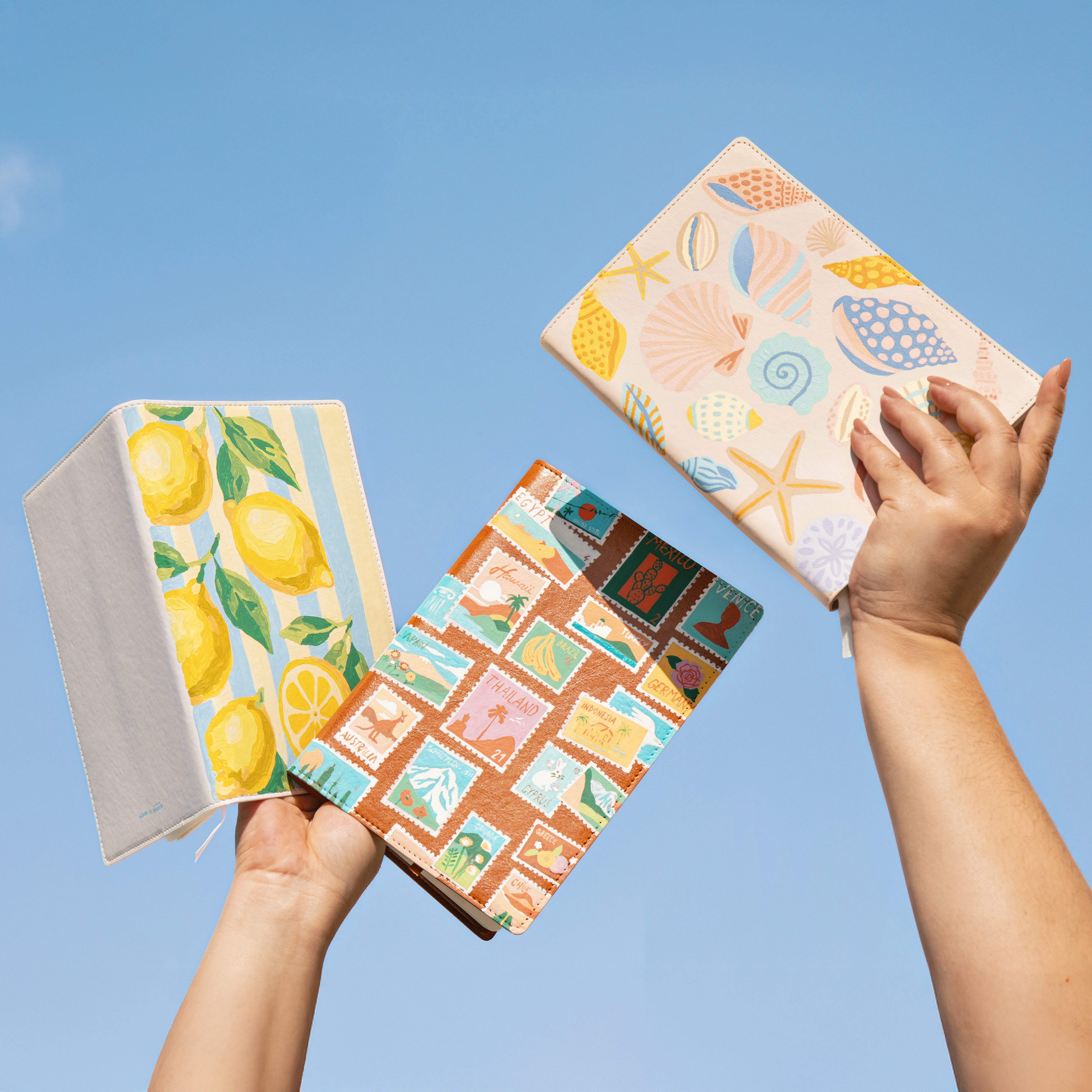 Carnet à peindre - Citrons