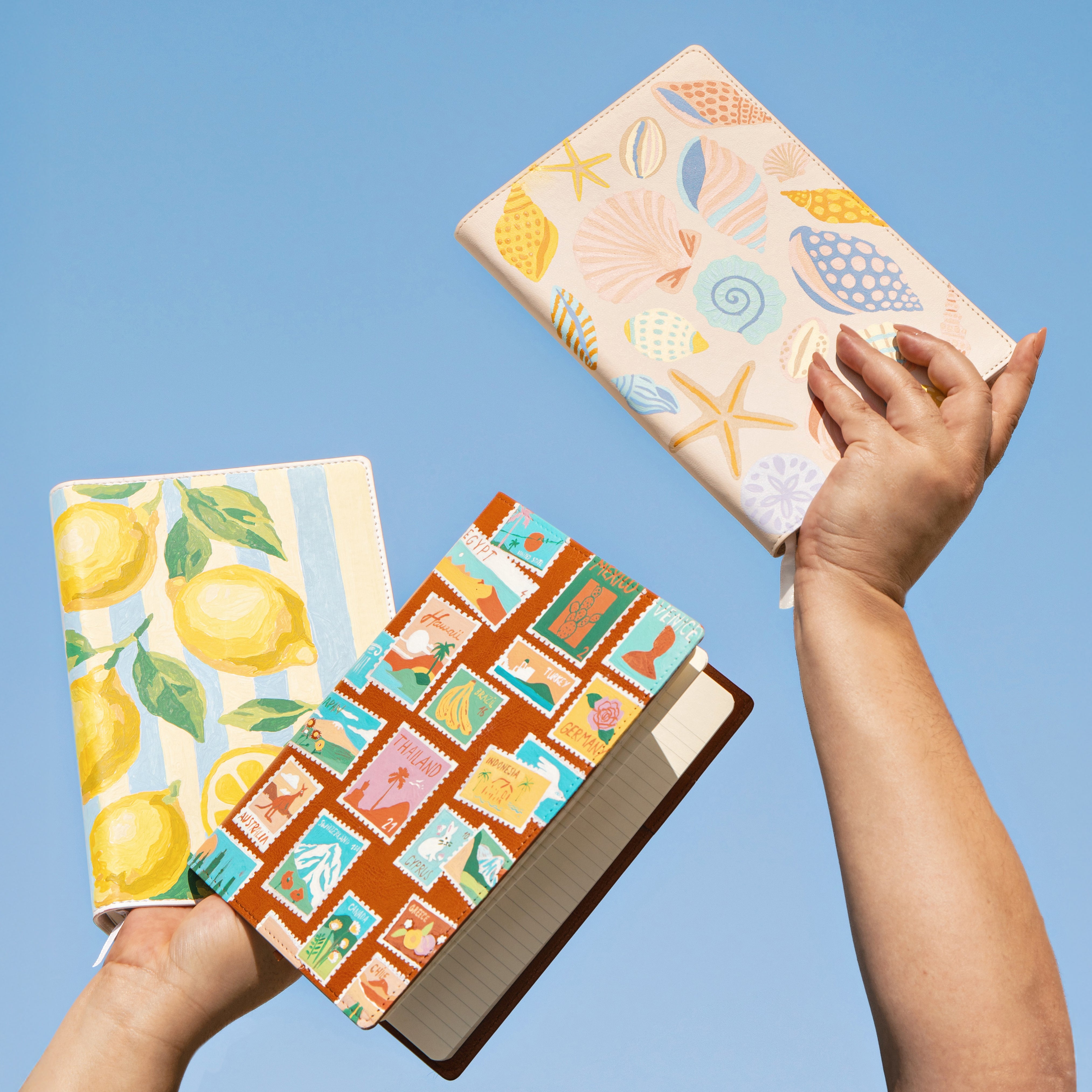 Carnet à peindre - Citrons