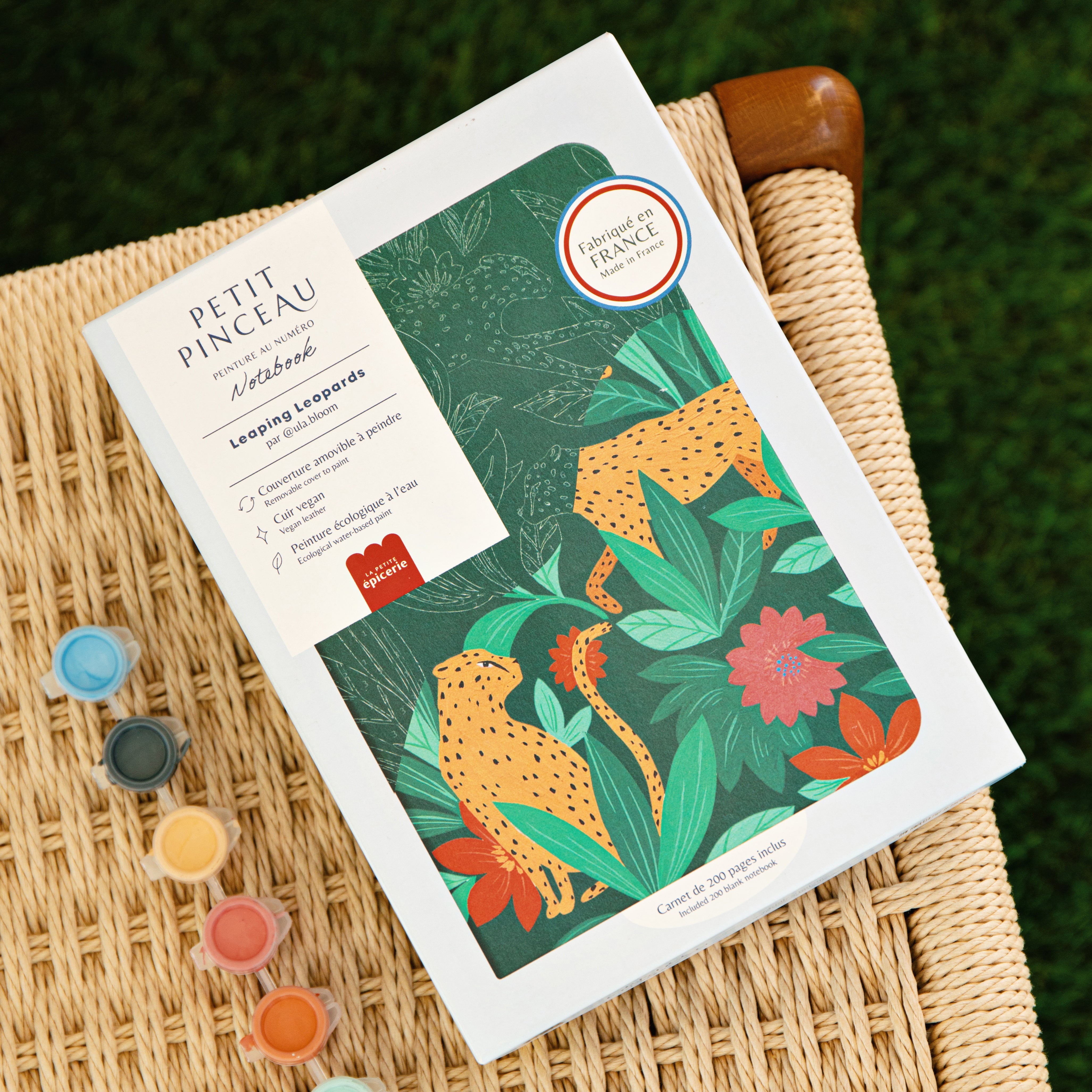 Carnet à peindre - Leaping Leopards