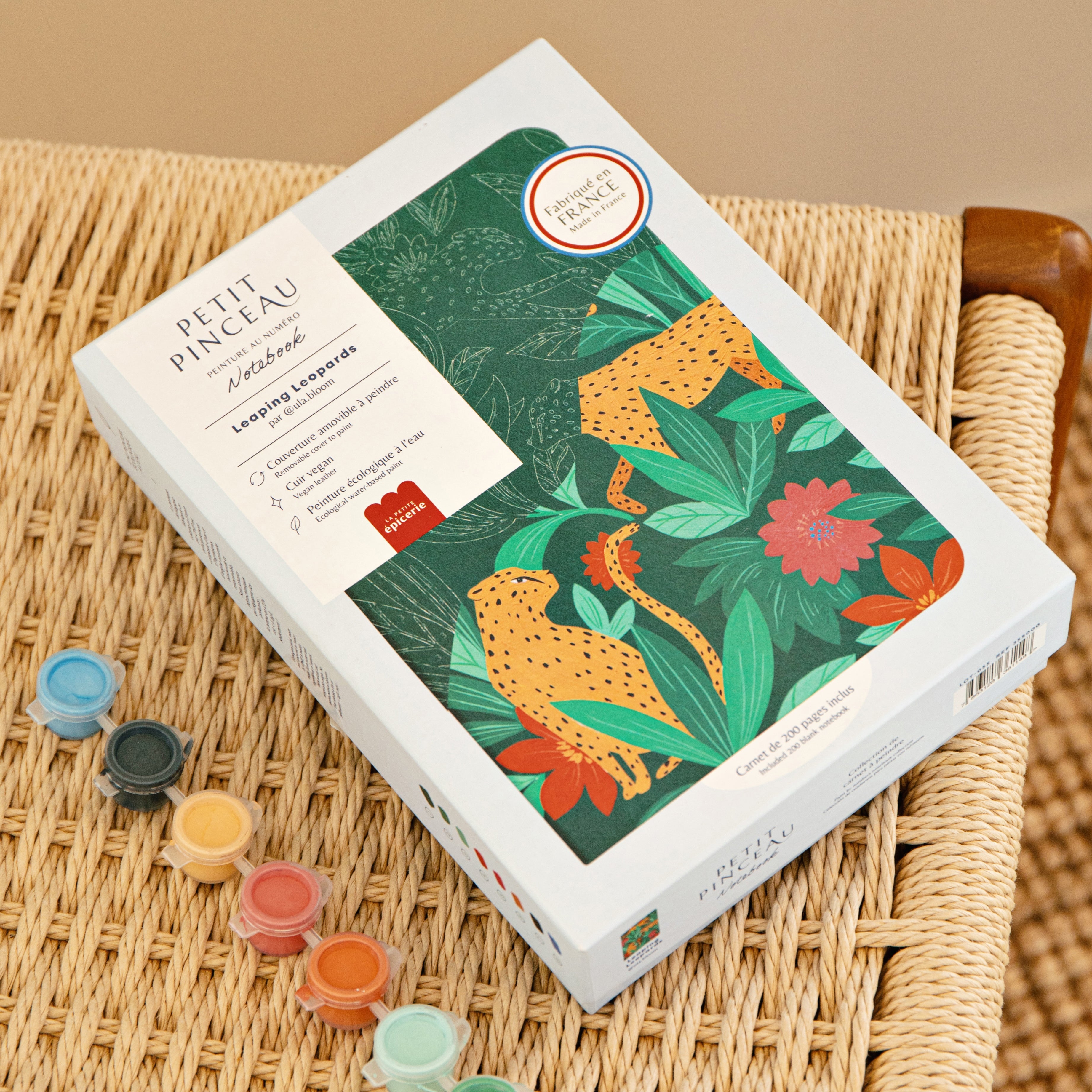 Carnet à peindre - Leaping Leopards