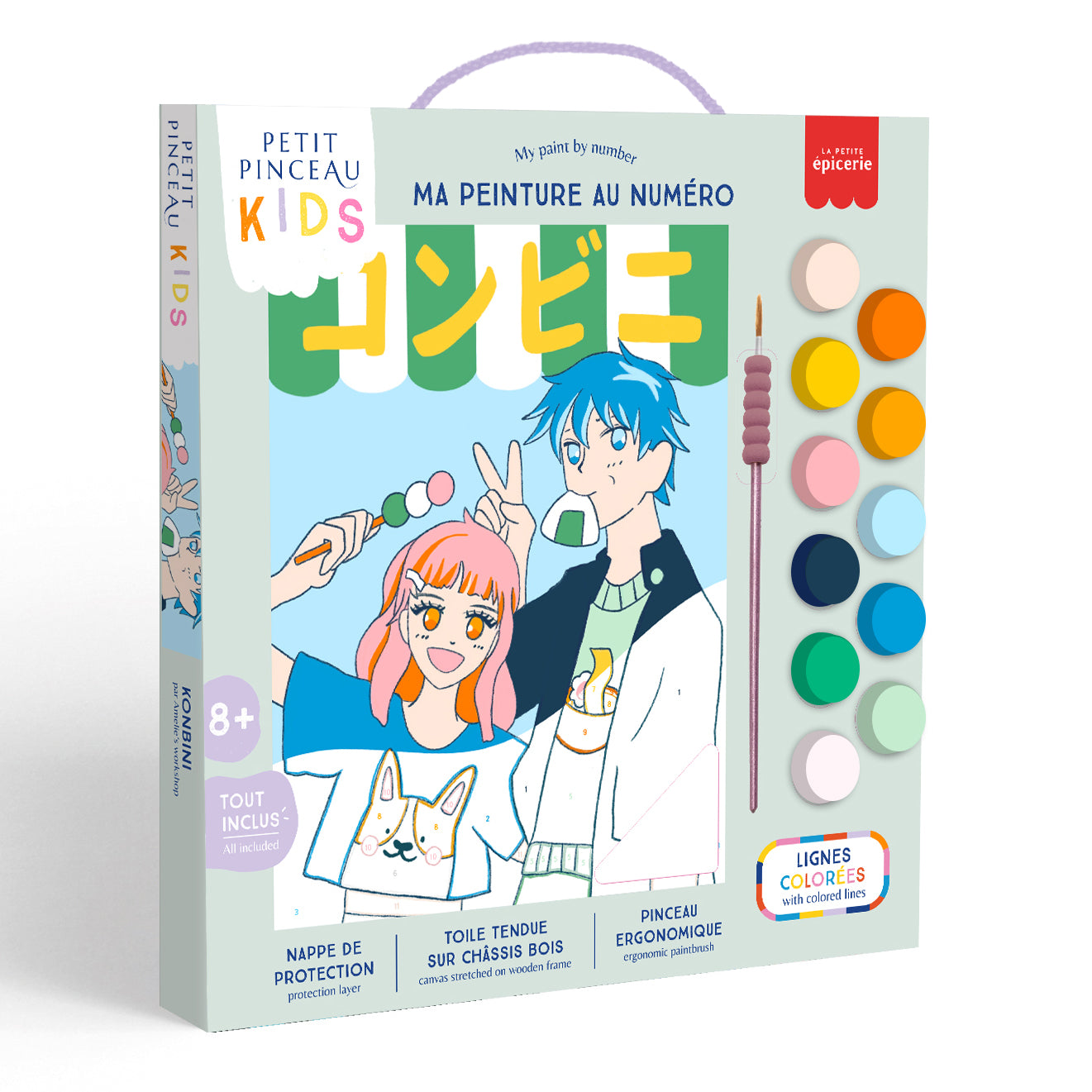 Kit de peinture au numéro pour les enfants - Konbini