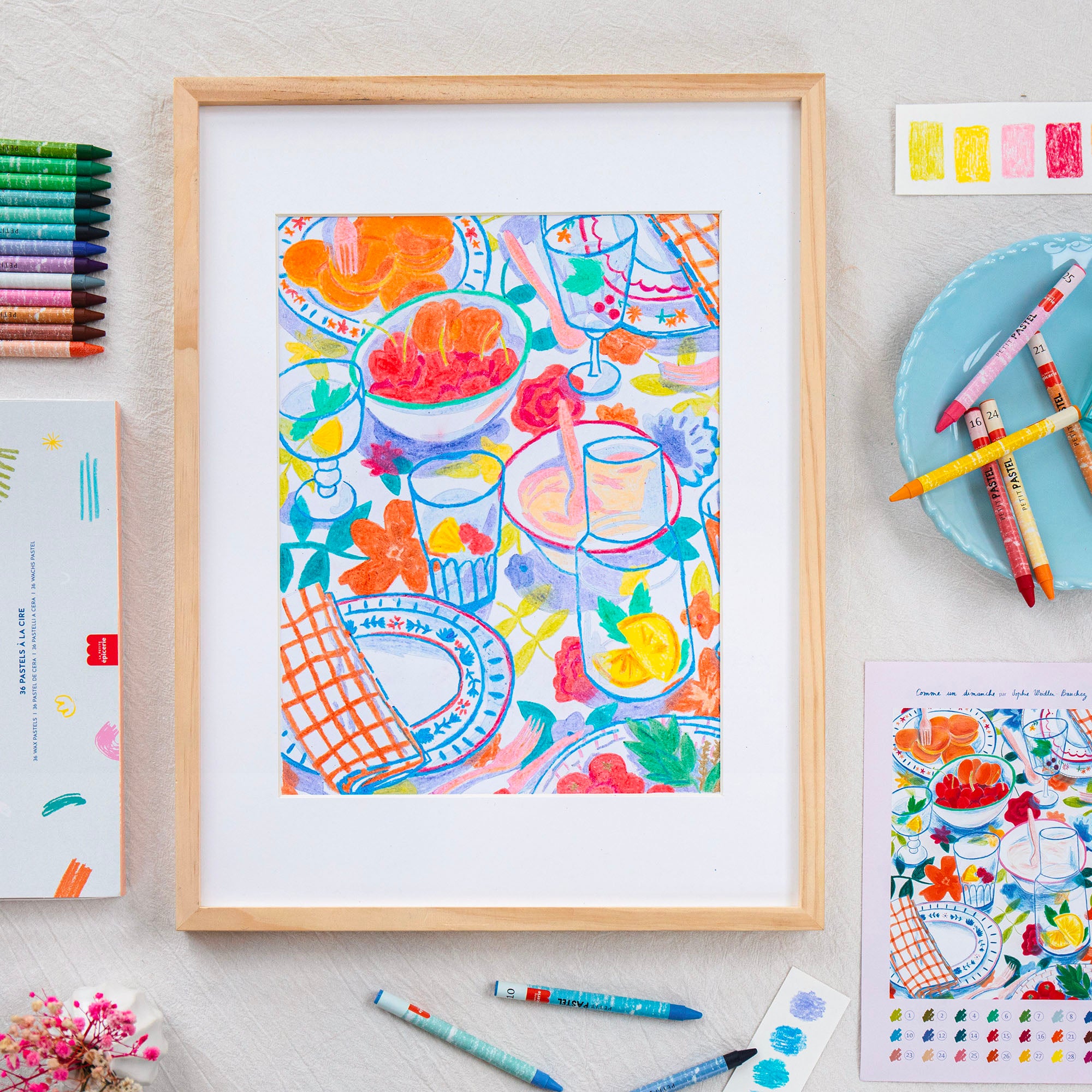 Malen-nach-Zahlen-Set – Die Gorges du Verdon