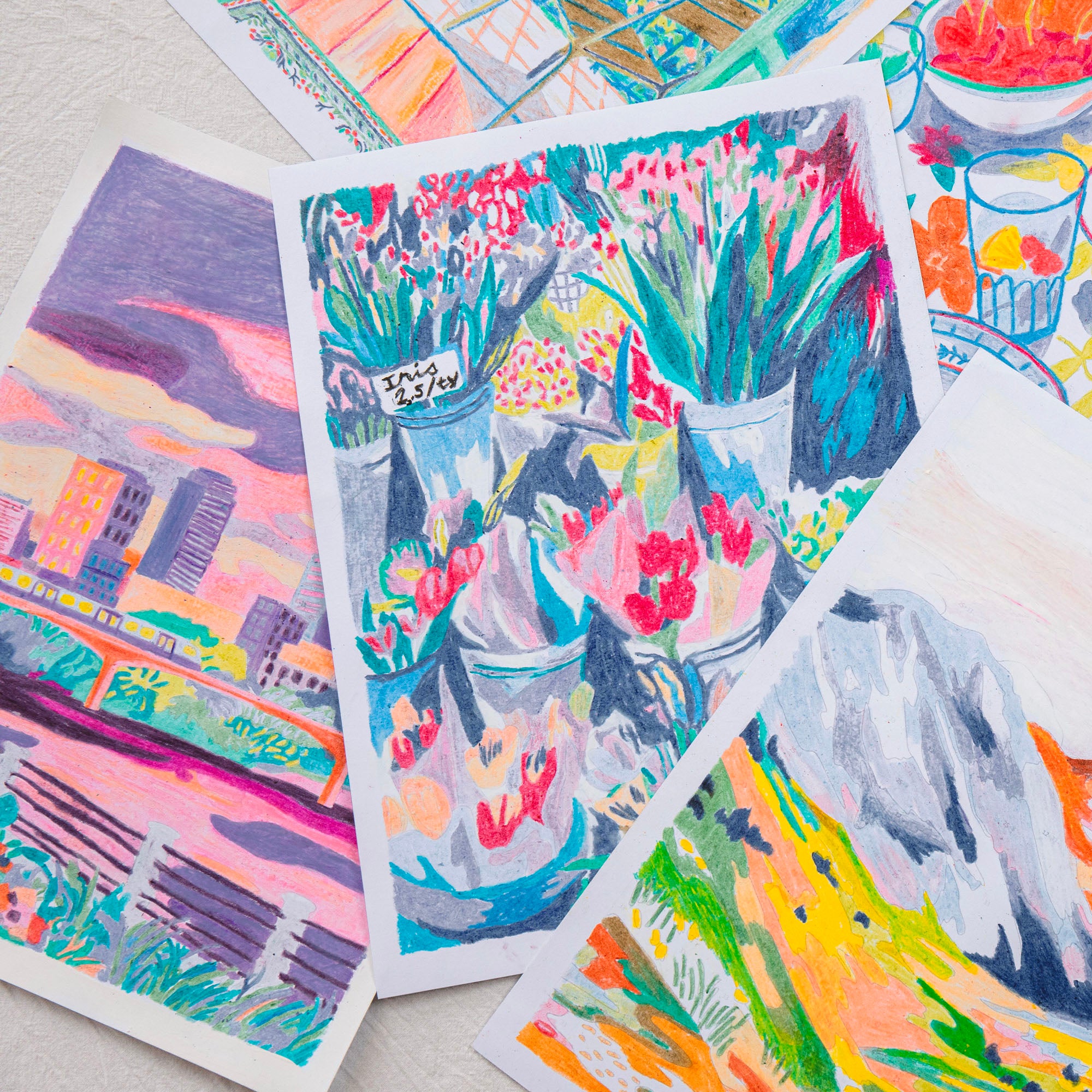 Paint by numbers kit - The Verdon Gorges